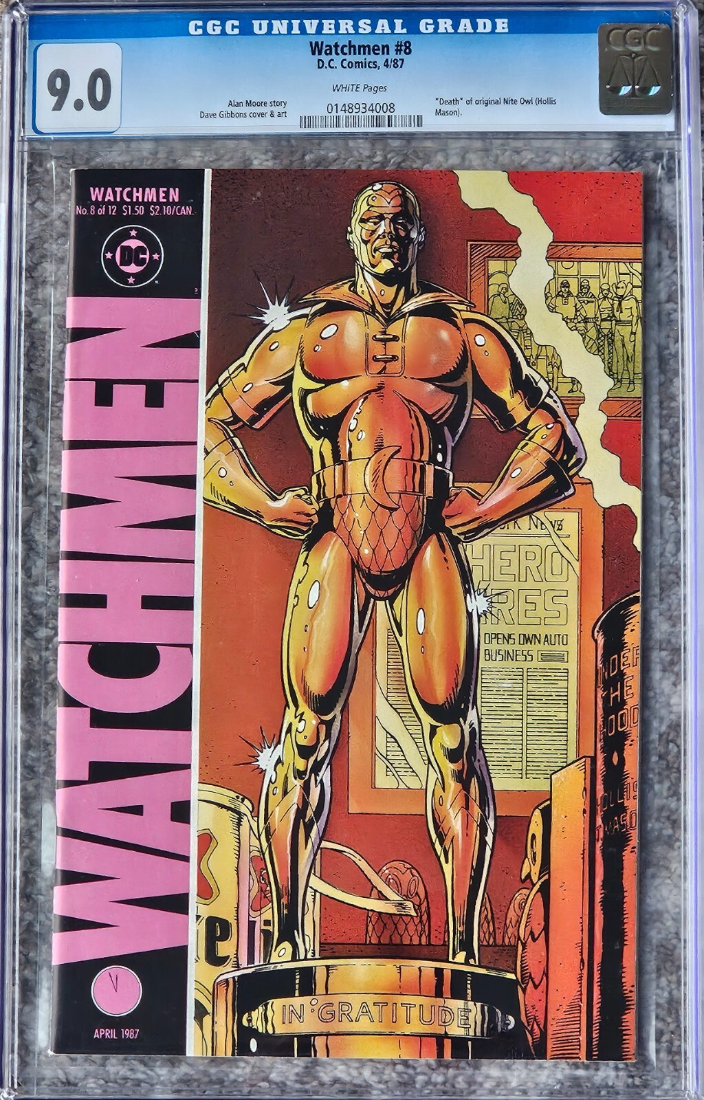 Watchmen #8 Value - GoCollect, image size:1024x1600