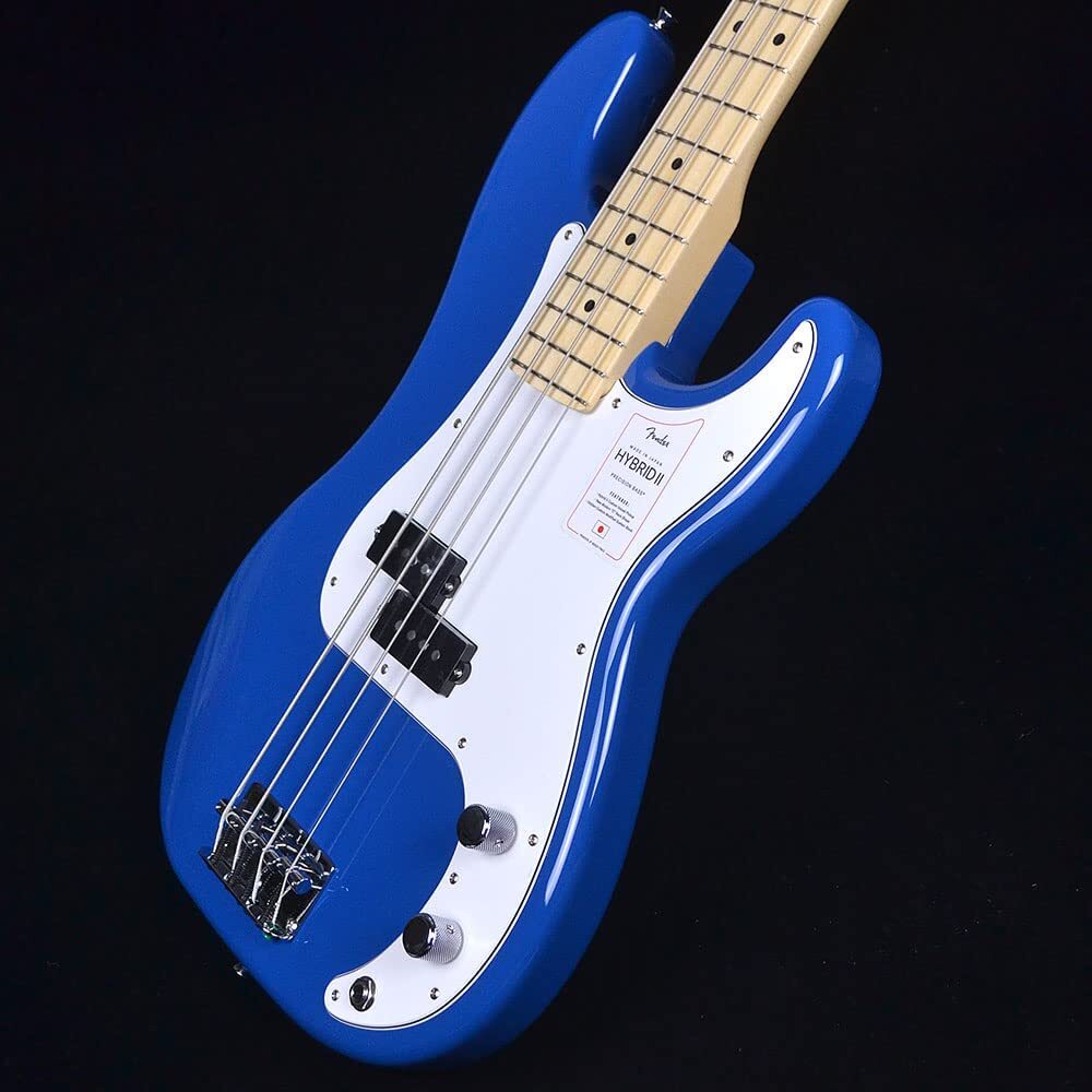 Fender Made in Japan Hybrid II Precision Bass Forest Blue with Gig
