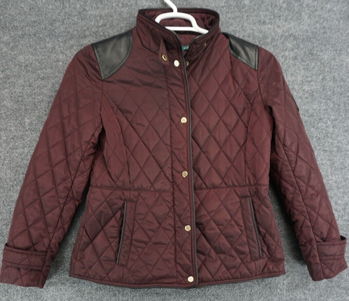 petite burgundy jacket