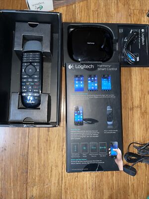 Logitech 915-000194 Harmony Smart Remote Control w/ IR blaster and original box