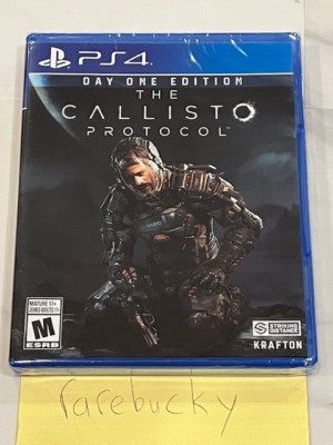 The Callisto Protocol Day One Edition (PS4 Playstation 4) NEW SEALED Y-FOLD MINT