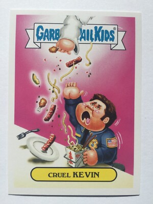 Garbage Pail Kids Prime Slime Trashy Sci-Fi TV Sticker 6b Cruel Kevin