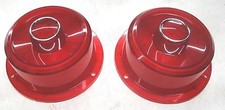 1955 55 Ford Car Red Taillight Lens Ax Pair New 1955 55 Ford Car Red Taillight Lens Ax Pair New