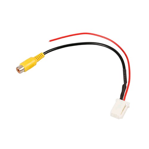 4 Pin Male Connector Radio Reverse Camera RCA Plug Cable Adapter For Toyota - Picture 10 of 12