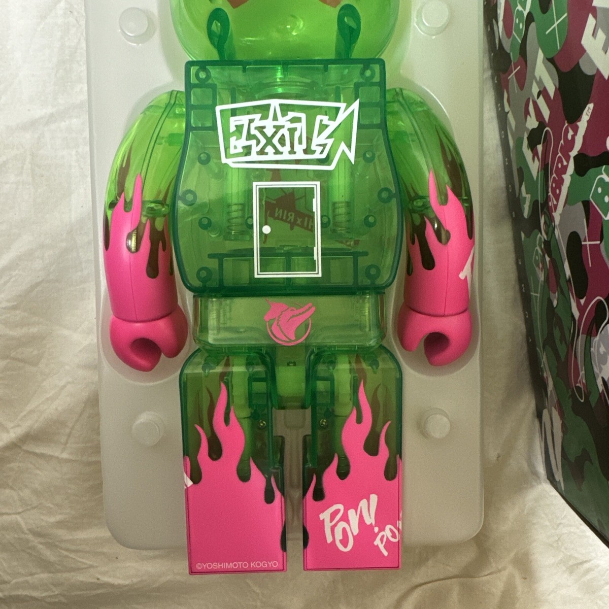 MEDICOM TOY - entrance会員限 BE@RBRICK EXIT 400% Medicom BE＠RBRICK EXIT 400% Bearbrick Figure | eBay
