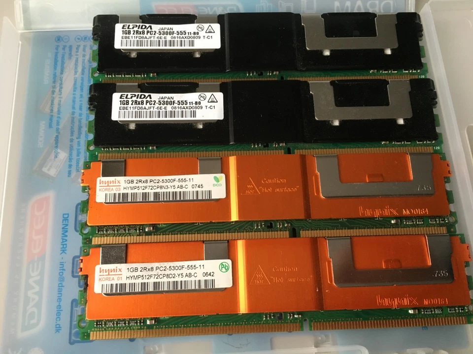 Memory HP 512MB 1Rx8 PC2-5300F DDR2 CL5 Hynix Samsung Elpida - Image 4 of 4