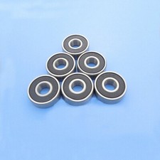 10pcs 608RS Rubber Sealed Ball Bearing 608-2RS 8 x 22 x 7 mm Select Grade M M S
