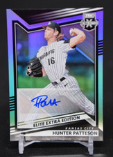 2022 Panini Elite Extra Edition #145 Hunter Patteson Auto Kansas City Royals RC
