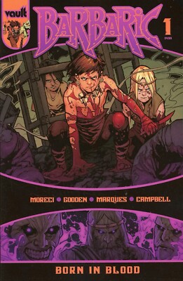BARBARIC BORN IN BLOOD #1 CVR A NATHAN GOODEN NM (VAULT MAY 2024)