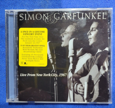 SIMON & GARFUNKEL LIVE FROM NEW YORK CITY 1967 CD 74646151327| eBay