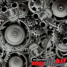 Hydrographics Film Hydro Dipping Water Transfer Print Film DD-976 Gear Hedz