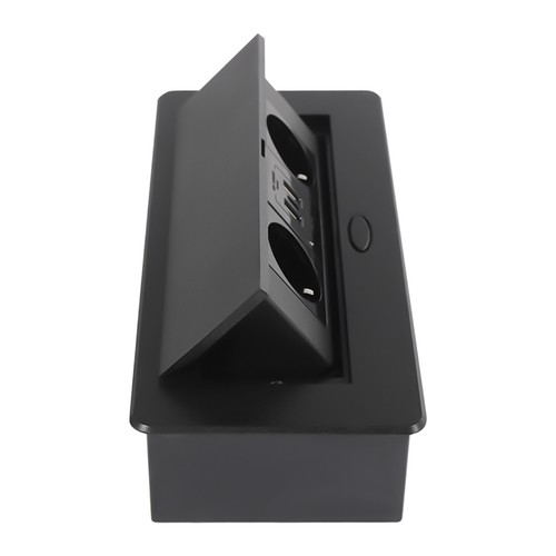 Enchufe Enchufe Escritorio USB 3.1 Tipo C Carga Rápida Pop-up Encimera - Imagen 13 de 21
