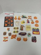 Vintage Halloween 80s 90s Sticker Lot