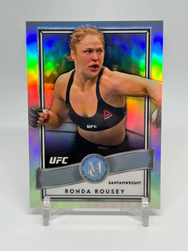 2017 Ronda Rousey  Topps Chrome Museum refractor /99 UFC WWE #UM-RR 