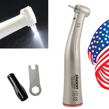 Dental 1:5 LED Contra Angle Increasing Handpiece Fit KaVo NSK Electric Motor CE