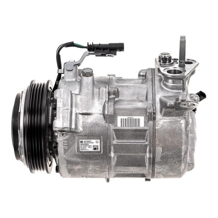 Compresor de aire acondicionado OEM Acdelco 7SAS17F para Chevrolet Silverado 2500 HD, plateado... QR Foto 3 de 4