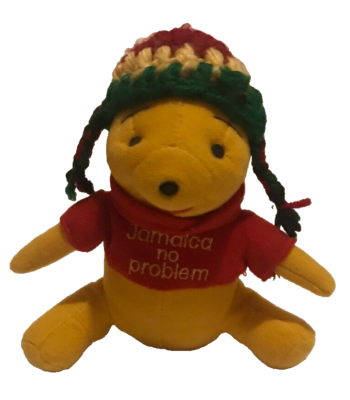 Winnie the Pooh Disney Plush Jamaica No Problem 6