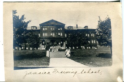 USA Queens NYC NY - Jamaica Kingston Training School for Teachers old postcard