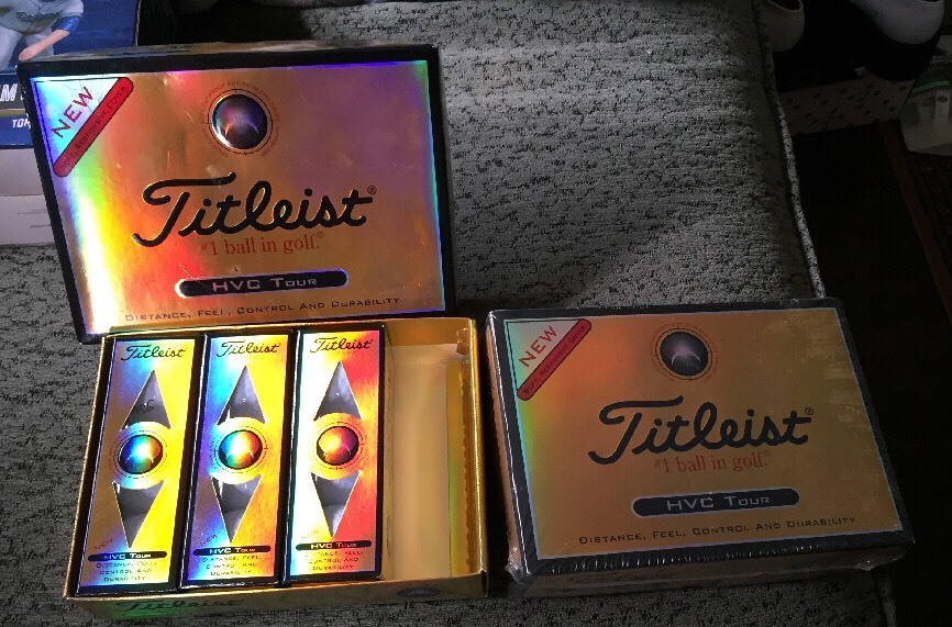 Titleist HVC Tour Golf Balls box of 12 Balls NEW & 9 New eBay