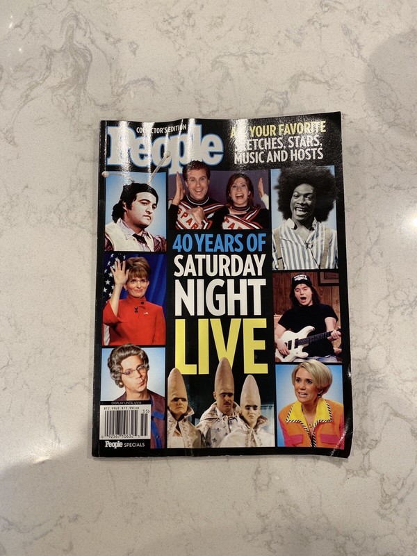 People 40 years of Saturday Night Live magazine Great Condition (t3)