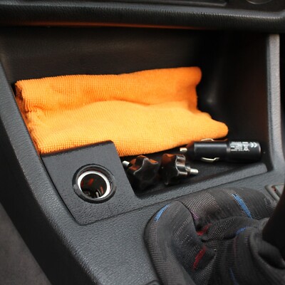 e30 cigarette lighter BMW E30 Utility Panel & Phone Mount - Stock 12V Cigarette Lighter Power  Outlet
