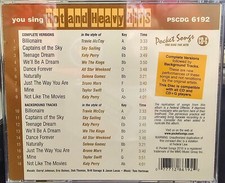 6192 HOT HEAVY     POCKET SONGS    KARAOKE  LOT VA