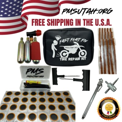 Tire Repair Kit Kawasaki Ninja EX 250 250R 300 400 500 500R 600R 600RX 650 650R