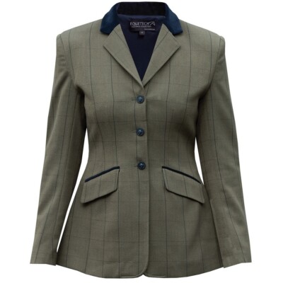Equetech Bellingham Deluxe Stretch Tweed Reitjacke