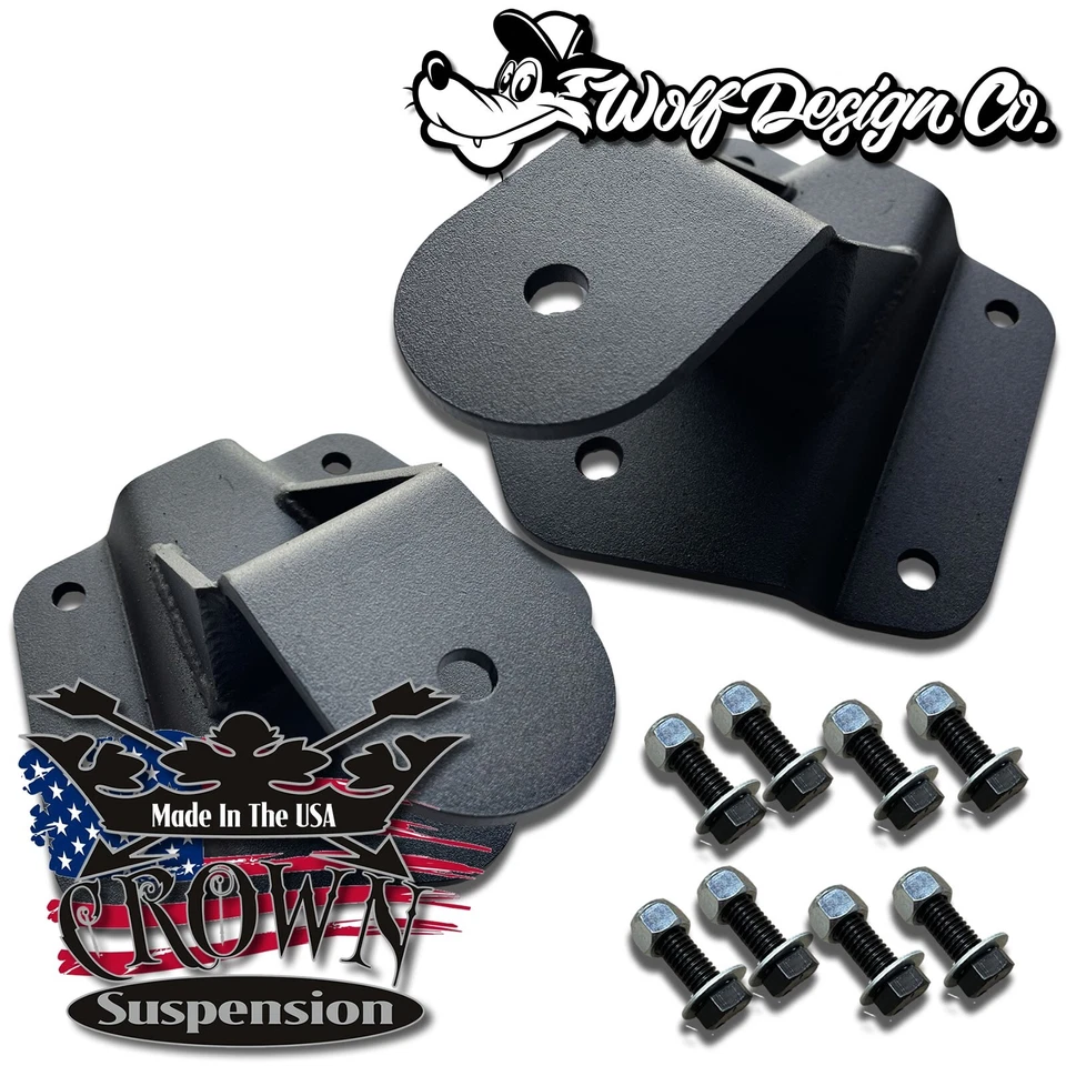 Chevrolet GMC Suburban Tahoe Yukon 1992-1999 kit de perchas de descenso de 2" Foto 2 de 2