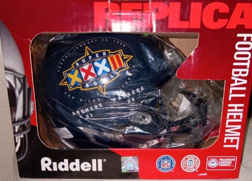 Super Bowl XXXII Broncos VS Packers Replica Full Size Helmet!!! - Picture 7 of 7