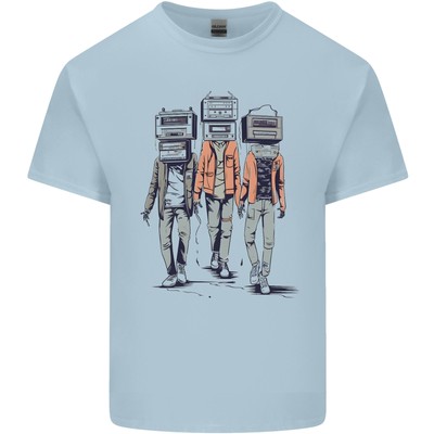 Hi-Fi Kopf Obscure Musik Kinder T-shirt Kinder