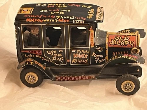 Vintage Marx Old Jalopy Tin Friction Car Japan