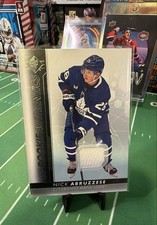 2022-23 SP - SP Rookie Authentics Nicholas Abruzzese #125 Jersey (MEM, RC)