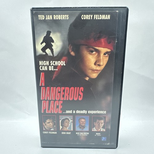 Rare A Dangerous Place VHS Tape Movie Corey Feldman HTF OOP Film 1993 Clamshell - Picture 1 of 6