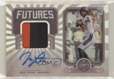 2020 Panini Legacy Futures Silver 34/399 Jake Luton #FP-JL Patch Auto 08lb