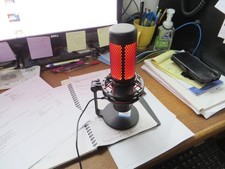 Kingston Hyper-X Microphone Model: HX-MICQC-BK REDLIGHT Tested