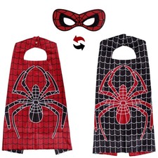 Superhero Capes for Kids,Heroes Capes and Masks Fit for 412years old boy and ...