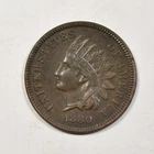 1880 INDIAN HEAD CENT ~ TINY CORROSION SPOT ~ UNCIRCULATED DETAILS!