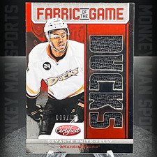 2012-23 Certified - Devante Smith-Pelly PATCH #/150 - #FOG-DSRP DUCKS MINT