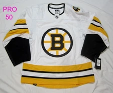 NO TARIFFS size 50 BOSTON BRUINS Fanatics Authentic PRO NHL Hockey Jersey 2025 a