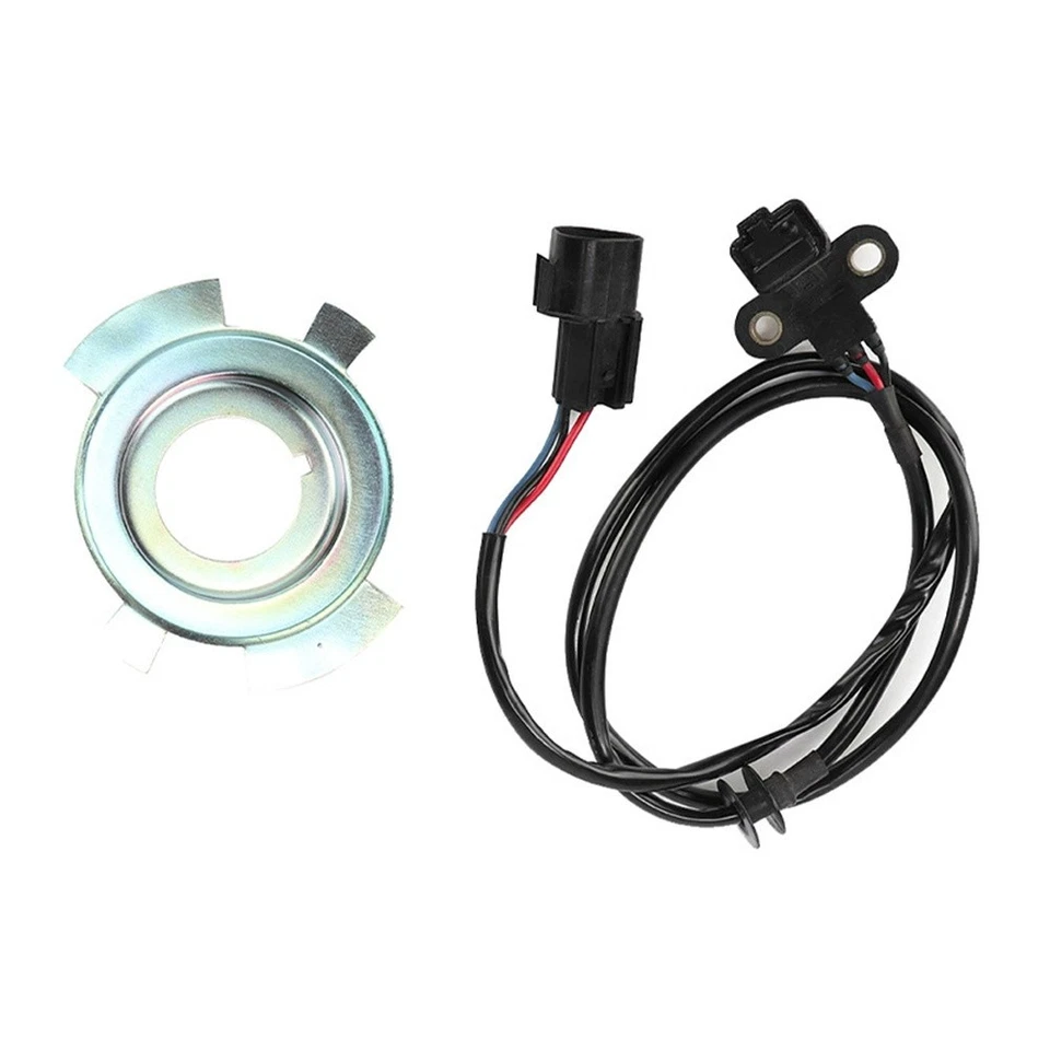 Crankshaft Position Sensor + Angle Sensing Blade For Mitsubishi Pajero L200 4D56 - Image 3 of 4