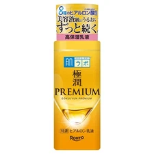 Hada Labo Rohto Gokujyun Premium Hyaluronic Acid Milky Lotion Emulsion 140ml New