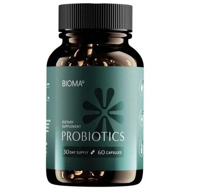 Bioma Synbiotics Probiotics & Prebiotics for Digestive Wellness - 60 Capsules - Image 1 of 4
