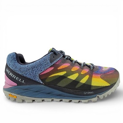 Merrell Shoes Womens 9 Rainbow Antora 2 Trail Running Hiking Sneakers Athletic