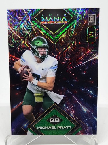 2024 Wild Card Auto Mania Michael Pratt 1/1 RC Fireworks Mojo - Buccaneers
