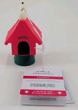 Hallmark Snoopy's Doghouse Lighted Hanging Ornament