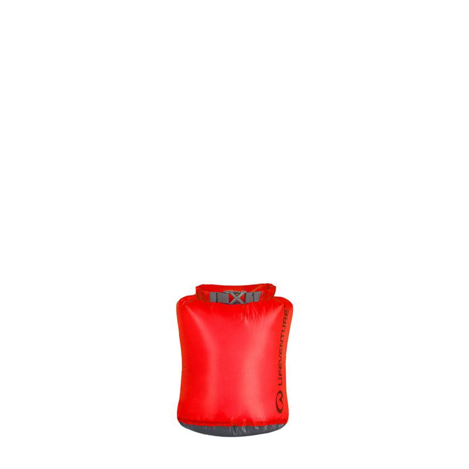 Lifeventure Ultralight Drybag 2L in Red