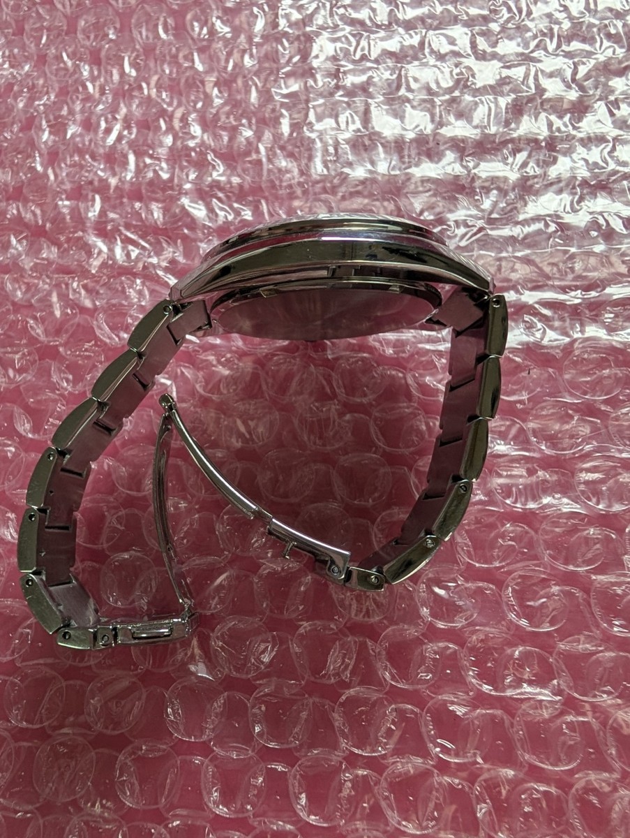 agnis.b. VD53 トリプルカレンダー腕時計 インディゴ | eBay