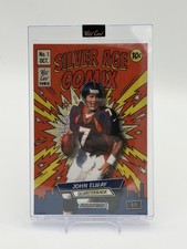 Wild Card 2026 Silver Age Comix John Elway Football 1/1 #JSACOR4-JE
