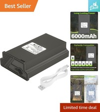 6000mAh Rechargeable Battery Pack for Tactacam Reveal Trail Cameras, Fast Cha...